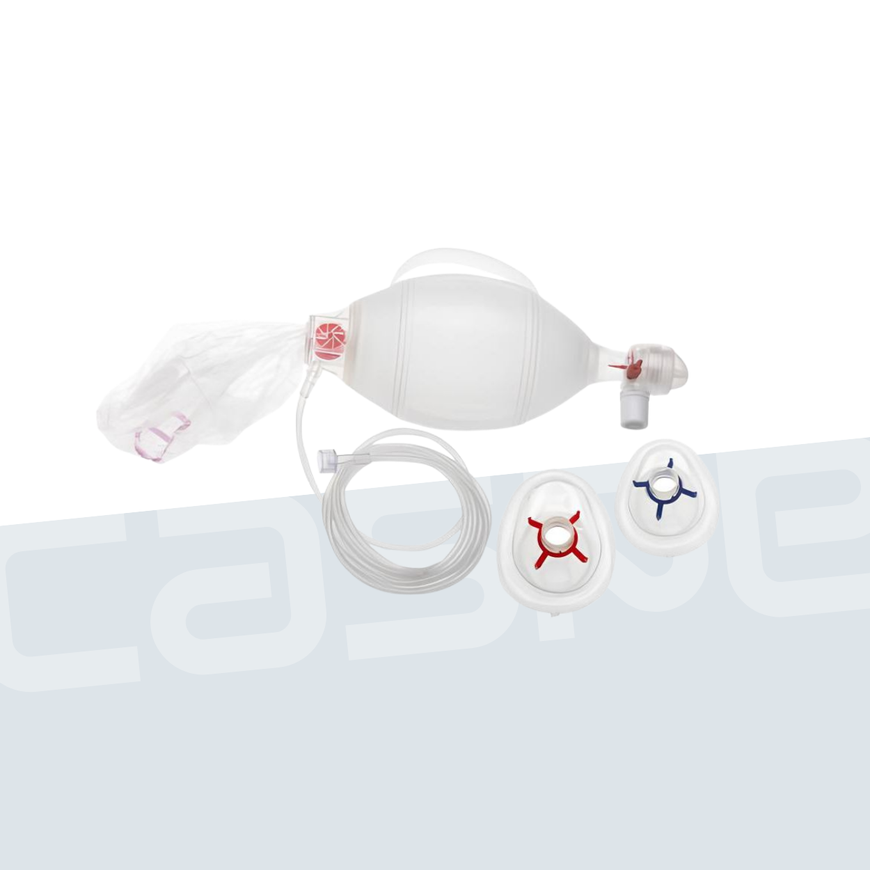 AMBU® SPUR® II Adulte avec valve de surpression & ballon réservoir O2 - Taille Grand Adulte et Adulte Médium