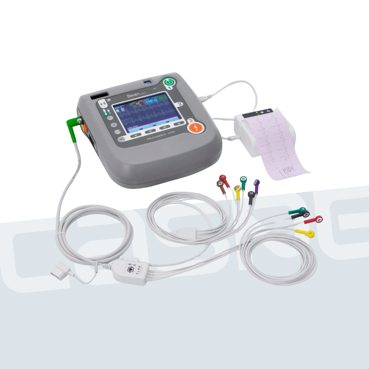 BEXEN CARIO Moniteur défibrillateur Reanibex 500 EMS (Package)